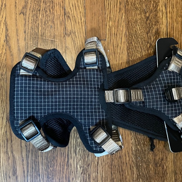 NWT KONG DOG SAFETY TAN ZIPPER POUCH HARNESS - Picture 8 of 11